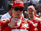 Kimi Räikkönen, vítz kvalifikace na Velkou cenu Monaka