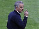 Trenér Manchesteru United Jose Mourinho ve finále Evropské ligy na stadionu ve...