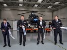 V Ostrav v pondlí oteveli hangár pro policejní vrtulník.