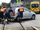 V Ostrav-Zbehu hasii zasahovali v ter 16. kvtna po stetu fabie a...