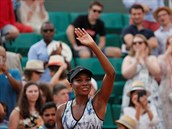 Venus Williamsová zvládla první kolo na Roland Garros.