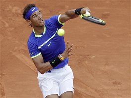 Rafael Nadal v utkn 1. kola Roland Garros