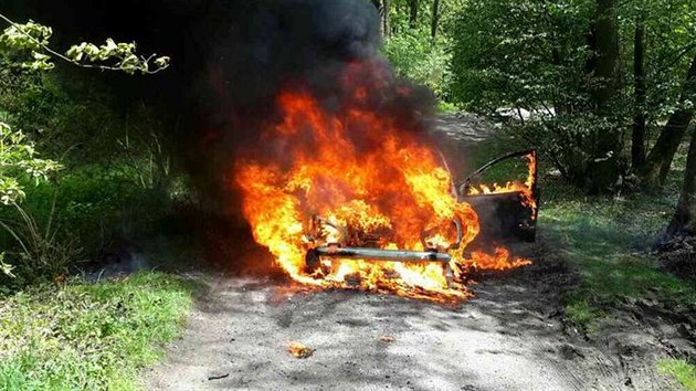 Por zniil auto v Hrukov u Sokolova.