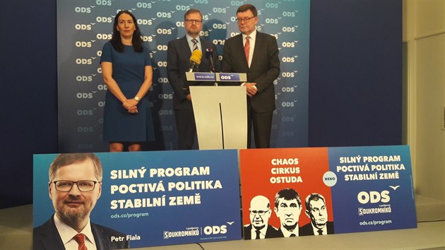 ODS pedstavila svou novou billboardovou kampa