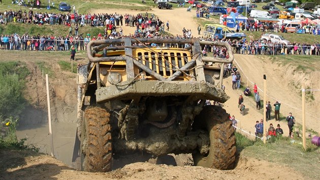 V Kemaovskch lomech se uskutenila tradin Velk cena Mohelnice v trucktrialu. (nedle 21. kvtna 2017)