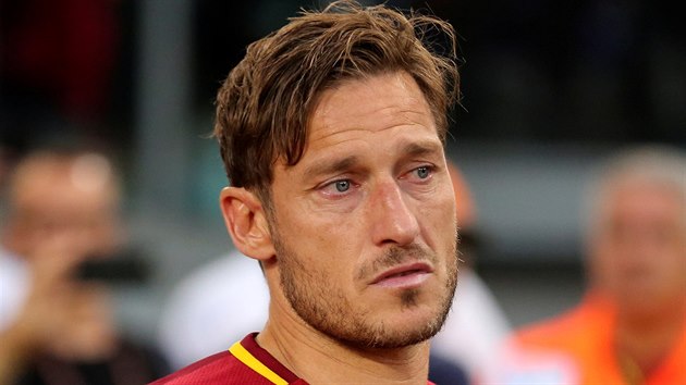 Francesco Totti po svm poslednm zpase.