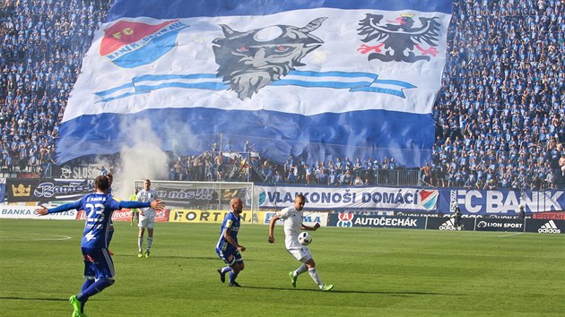 Ostravsk kotel bhem duelu v Olomouci