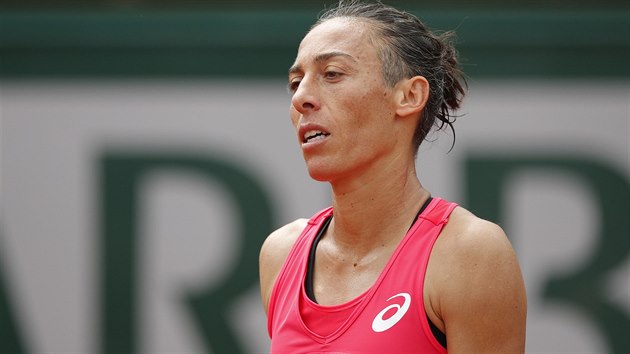 Francesca Schiavoneov v 1. kole Roland Garros