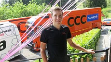 Michal Schlegel, pátý nejmladší účastník letošního Gira, o volném dni u hotelu...