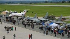 Pedvádcí pilot Gripenu Ivo Kardo v akci