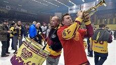 Takto fanou�ci Dukly Jihlava oslavovali návrat A-týmu do extraligy. �ekají, co...