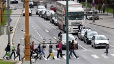 Kamerový systém zdokumentuje na kiovatce u City Parku proheky ve vysoké...