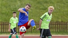 Zbyn�k Posp�ch v dresu Vala�ského Mezi�í�í.