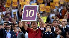 Francesco Totti po svém posledním zápase.