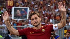 Francesco Totti po svém posledním zápase.
