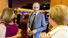 Ekonom a n�kdej�í mistr �kolství a financí Ivan Pilip na sjezdu KDU-�SL v Praze...