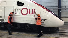 Rychlovlaky TGV pejmenují francouzské státní dráhy SNCF na inOui.