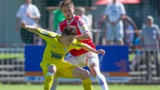 Momentka z utkání Pardubice (�ervená) vs. Varnsdorf