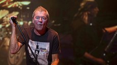 Ian Gillan na koncertu Deep Purple v praské O2 aren v roce 2017