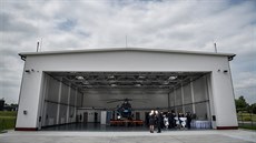 Vybavený heliport s hangárem, do kterého Moravskoslezský kraj spolu s Ostravou investovaly takřka dvacet milionů korun, byl v ostravské části Zábřeh slavnostně otevřen v roce 2017.