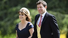 Princezna Eugenie a Jack Brooksbank na svatb Pippy Middletonové (Englefield,...
