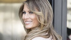 První dáma USA Melania Trumpová (Brusel, 25. kvtna 2017)