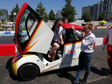 Prototyp Shell Concept Car, na kterm pracoval i Gordon Murray