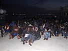 Libyjská pobení strá zachránila ve Stedozemním moi desítky migrant (26....