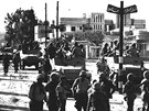 7. ervna 1967 izraeltí vojáci vstupují do Gazy.