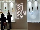 Expozice eské znaky BOMMA , kde dominovala svítilda Phenomena. Pesný...