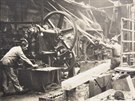 Nkdejí továrna v Netmicích - foto z rodinného alba Spahn
