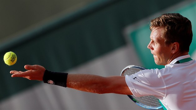 esk tenista Tom Berdych hraje v 1. kole Roland Garros.