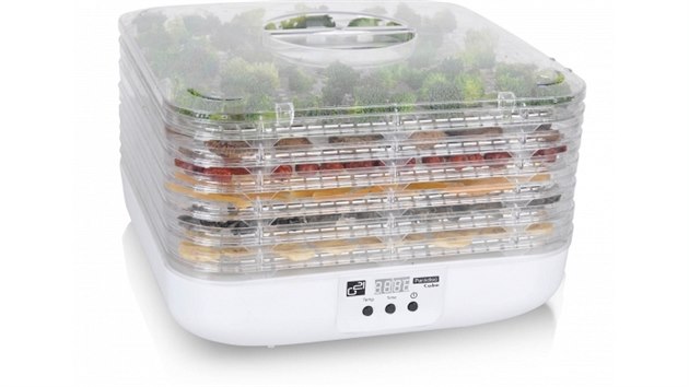 Su�i�ka ovoce G21 Paradiso Cube white