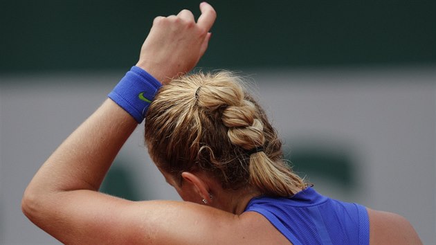 Petra Kvitov ve druhm kole Roland Garros