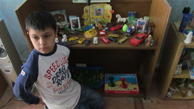 Jedenctilet Sebastian Kotlr v ubytovn pro sociln slab a vylouen.