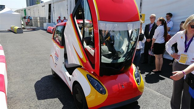 Prototyp Shell Concept Car, na kterm pracoval i Gordon Murray