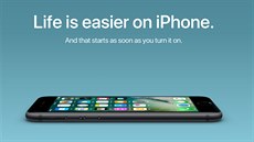 Apple spustil kampa pro pechod z Androidu na iPhone.