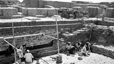 Archeologický przkum v Mohendodáru na fotografii z roku 1964