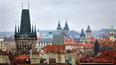 Historické centrum Prahy.