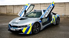 Supersportovní policejní vz BMW i8 (12. kvtna 2017)