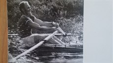 Jaroslav Hellebrand v dob� své závodní slávy.