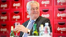 V roce 2015 navtívil prezident Milo Zeman Budjovický Budvar.