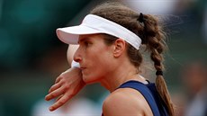 Sedmá nasazená Johanna Kontaová v prvním kole French Open.