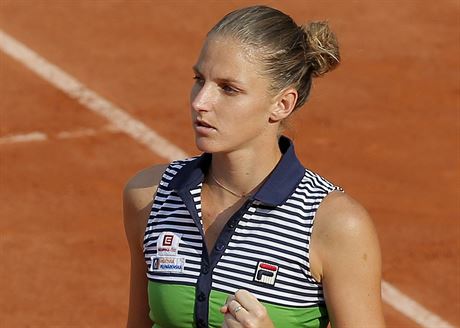 eská tenistka Karolína Plíková hraje ve 2. kole Roland Garros.