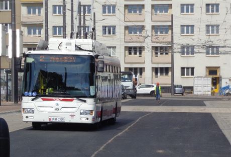 Nové trolejové vedení vznikne v Pardubicích na ad míst.