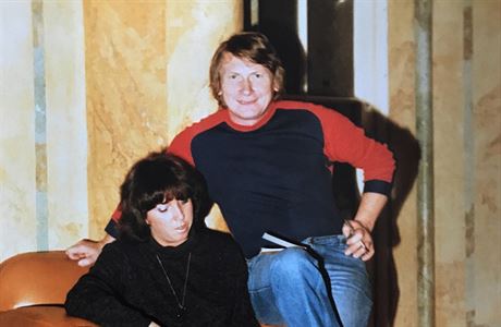 Josef Dvok a jeho manelka Jja v roce 1984, kdy se poznali pi naten...