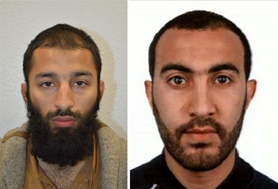 Britská policie zveejnila identitu dvou ze tí útoník z Londýna (5. ervna...