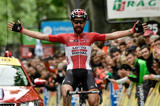 DESÁTÝ TRIUMF KARIÉRY. Thomas de Gendt ovládl úvodní etapu francouzského závodu...