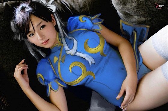 Cosplay Chun-Li, jedna z nejikonitjích postav série Street Fighter