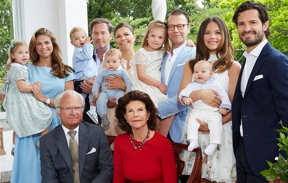 védská královská rodina v lét 2016